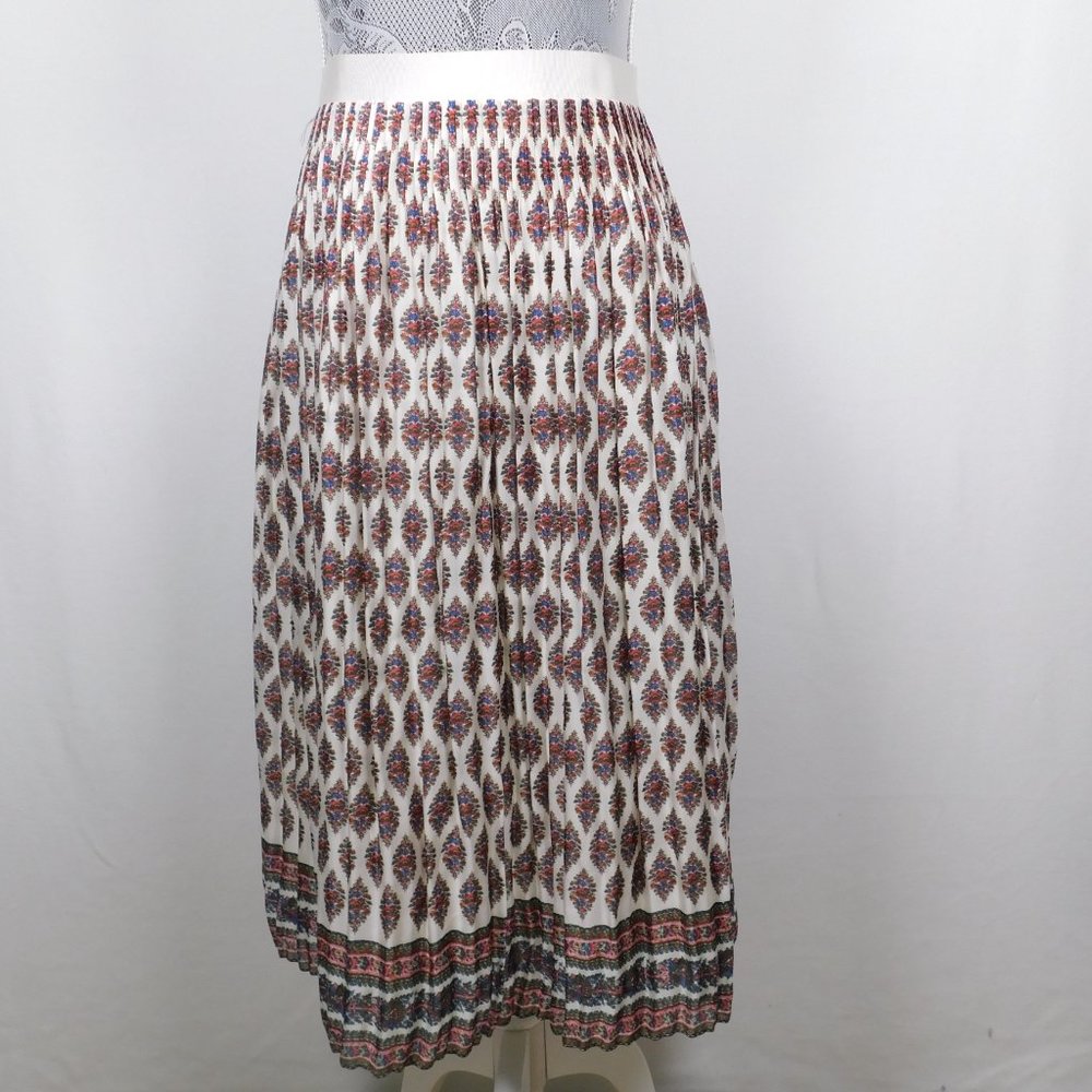 Madewell J Crew Pleated Skirt Women's 2 (11723)